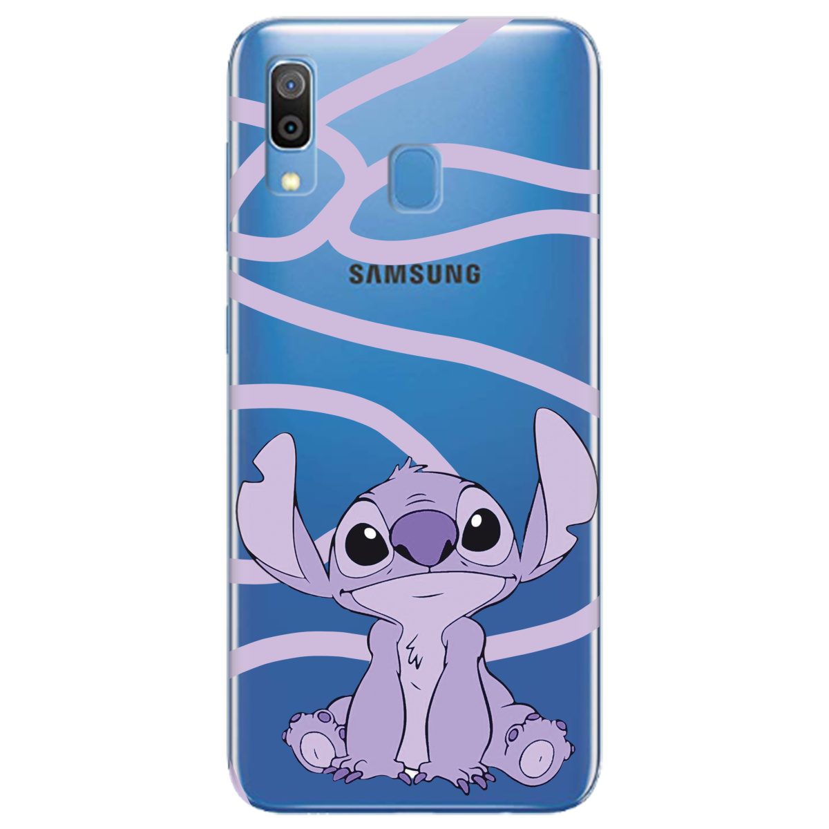 Чохол для Samsung Galaxy A30 Веселий Стіч - фото 1 - Чохли для телефонів