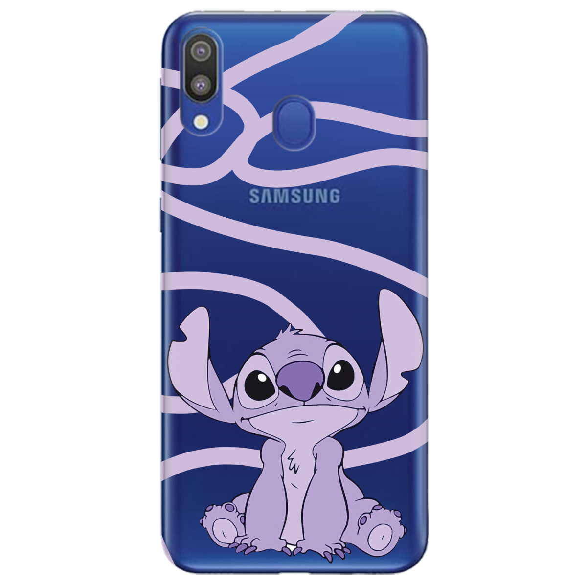 Чехол для Samsung Galaxy M20 Веселый Стич - фото 1 - Чехлы для телефонов