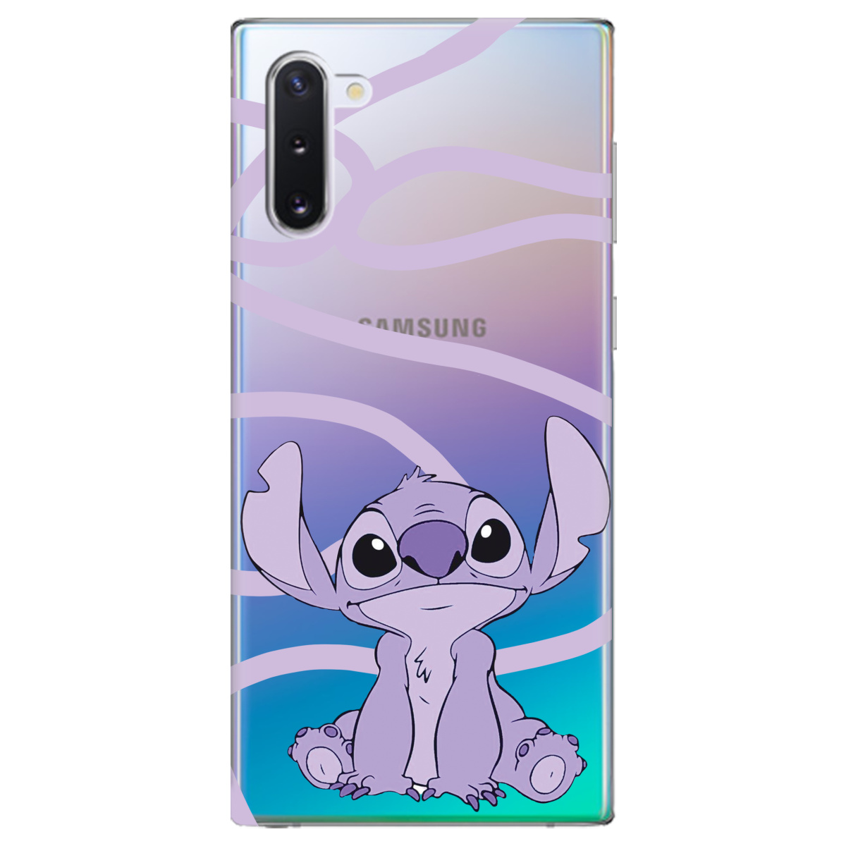 Чехол для Samsung Galaxy Note 10 Веселый Стич - фото 1 - Чехлы для телефонов