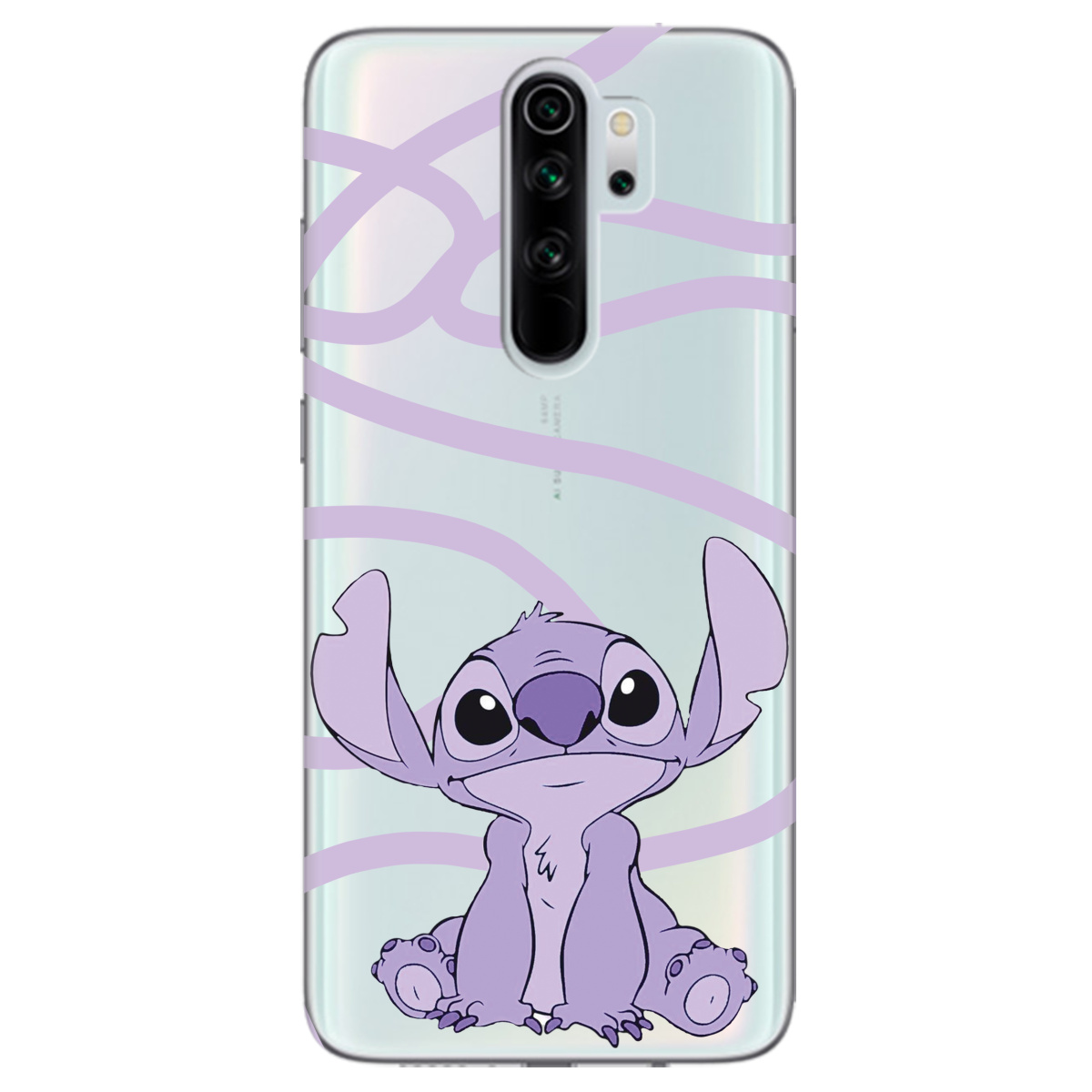 Чехол для Xiaomi Redmi Note 8 Pro Веселый Стич - фото 1 - Чехлы для телефонов