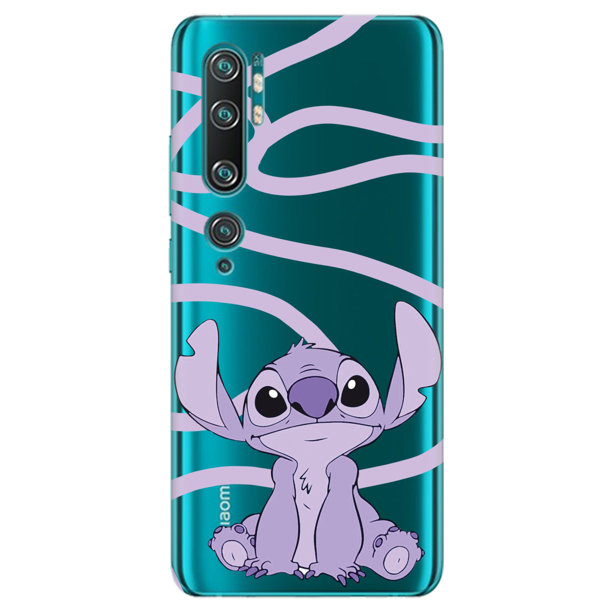 Чехол для Xiaomi Mi Note 10 Веселый Стич - фото 1 - Чехлы для телефонов