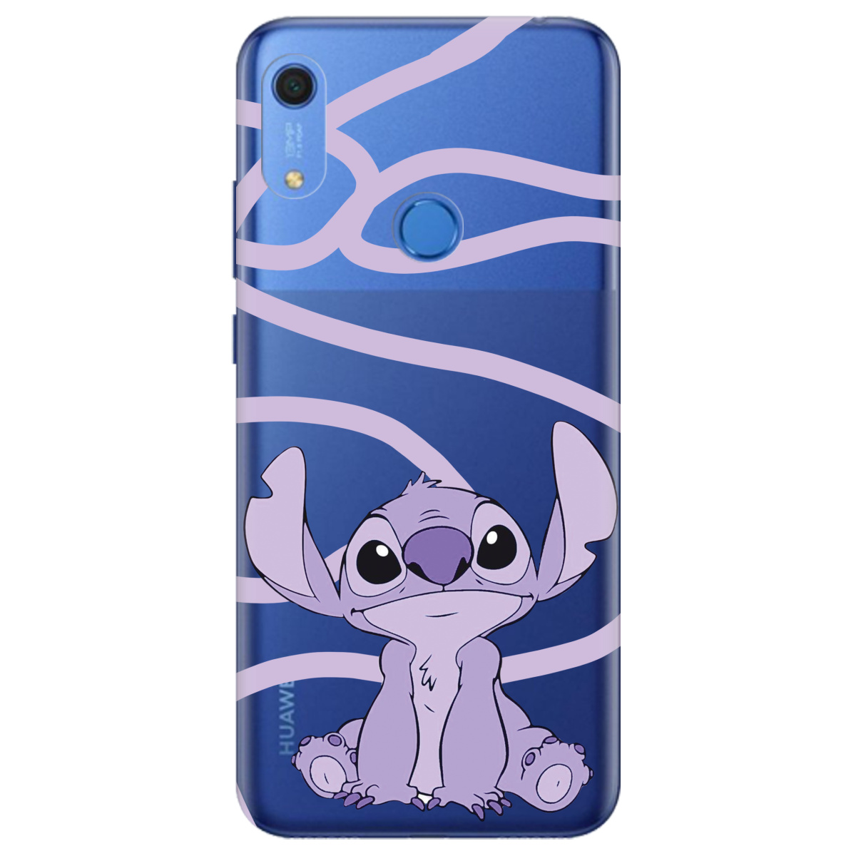 Чехол для Huawei Y6s Веселый Стич - фото 1 - Чехлы для телефонов