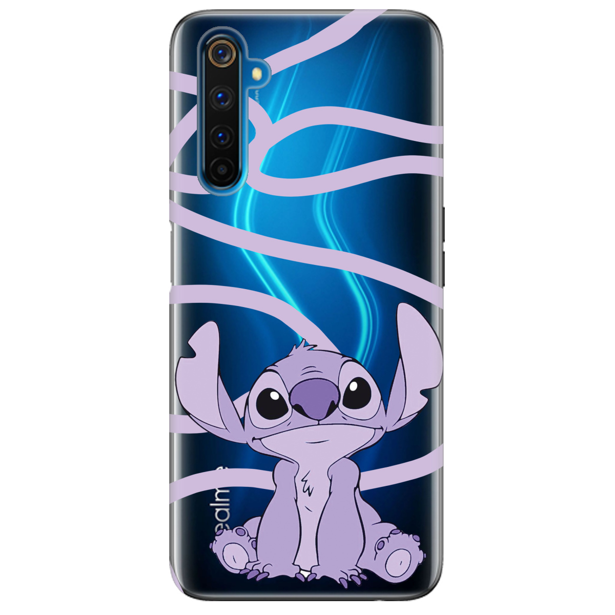 Чехол для Realme 6 Pro Веселый Стич - фото 1 - Чехлы для телефонов