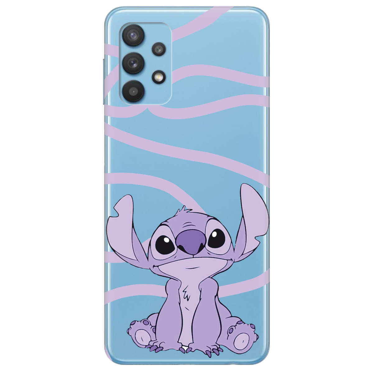 Чохол для Samsung Galaxy A32 4G Веселий Стіч - фото 1 Чохол для Samsung Galaxy A32 4G Веселий Стіч - фото 1 - Чохли для телефонів