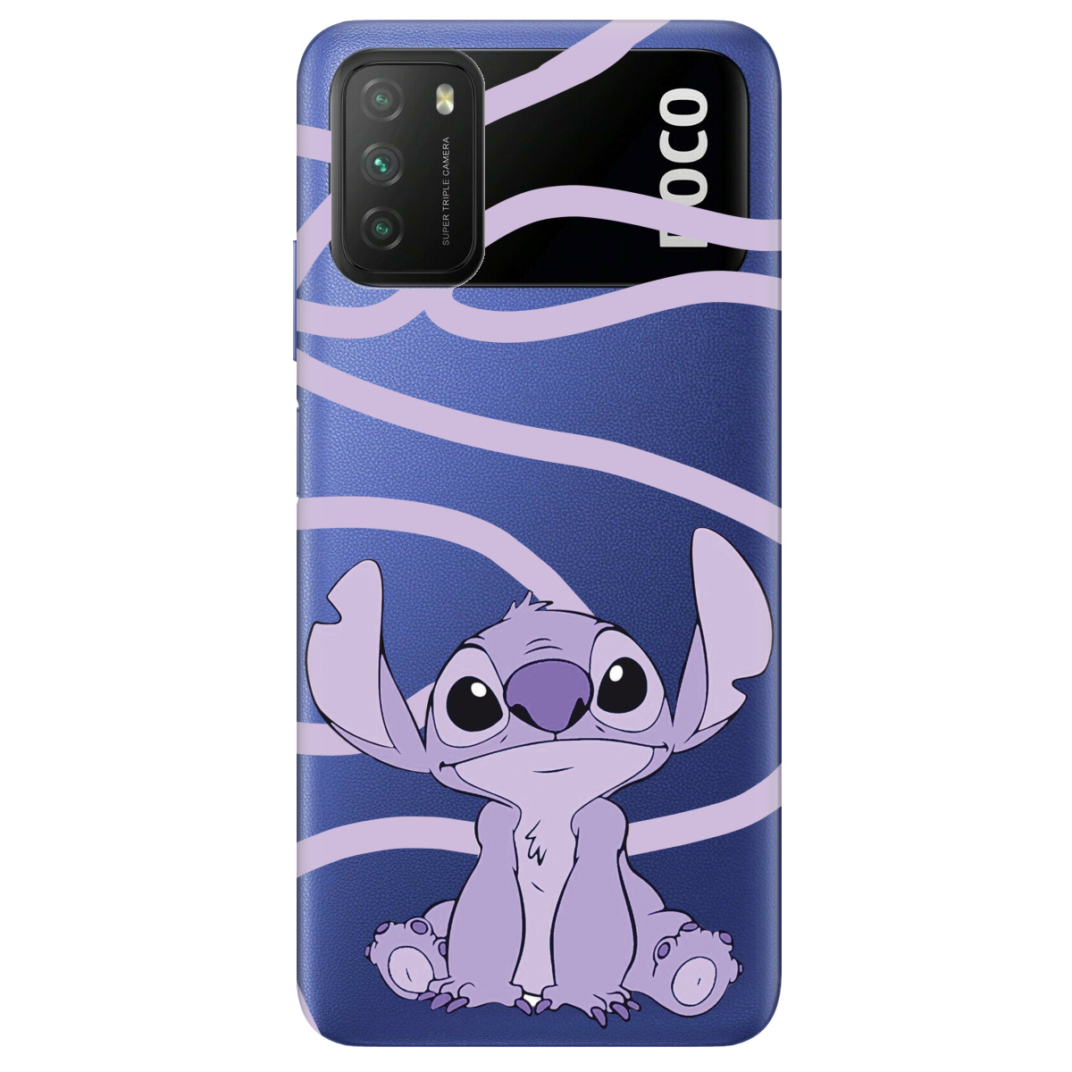 Чохол для Xiaomi Poco M3 Веселий Стіч - фото 1 - Чохли для телефонів