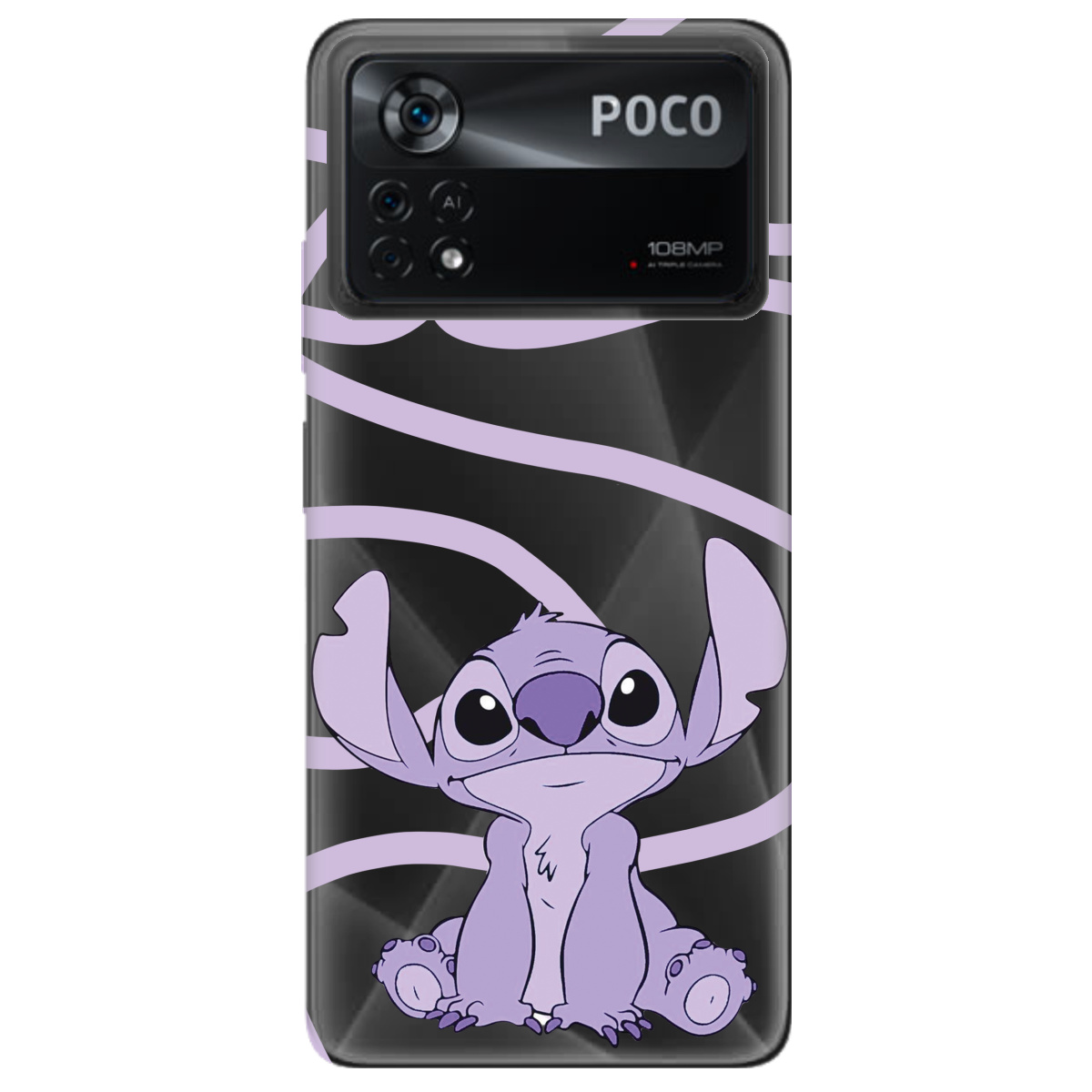 Чохол для Xiaomi Poco X4 Pro 5G Веселий Стіч - фото 1 - Чохли для телефонів