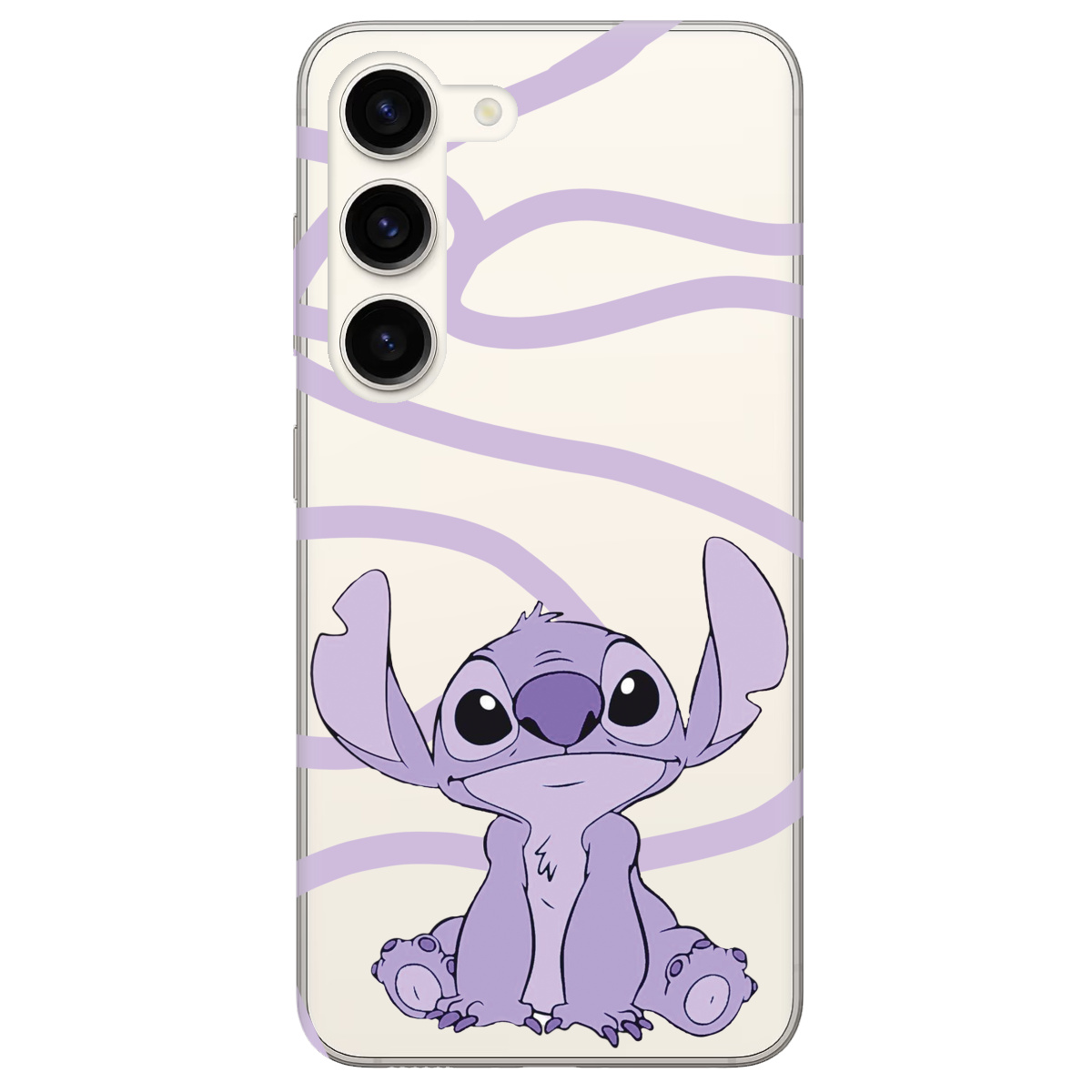 Чехол для Samsung Galaxy S23 Веселый Стич - фото 1 - Чехлы для телефонов