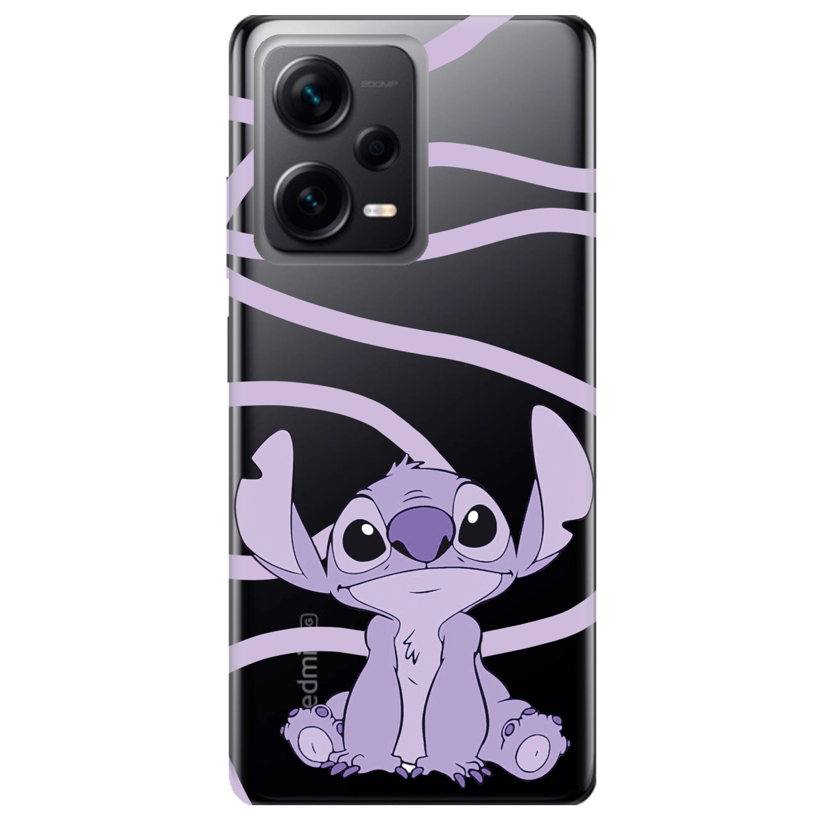 Чехол для Xiaomi Redmi Note 12 Pro + 5G Веселый Стич - фото 1 - Чехлы для телефонов