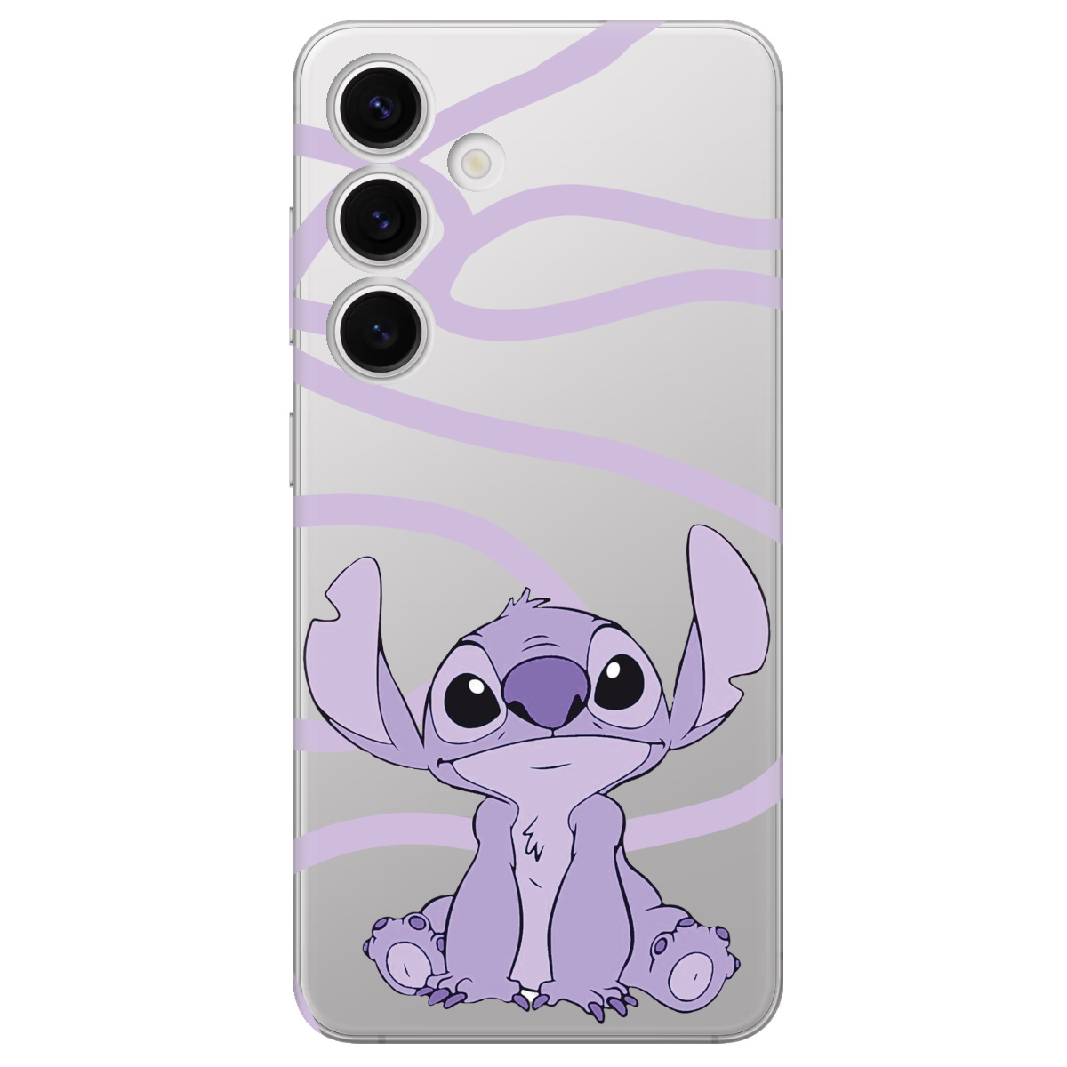 Чехол для Samsung Galaxy S24 Веселый Стич - фото 1 - Чехлы для телефонов