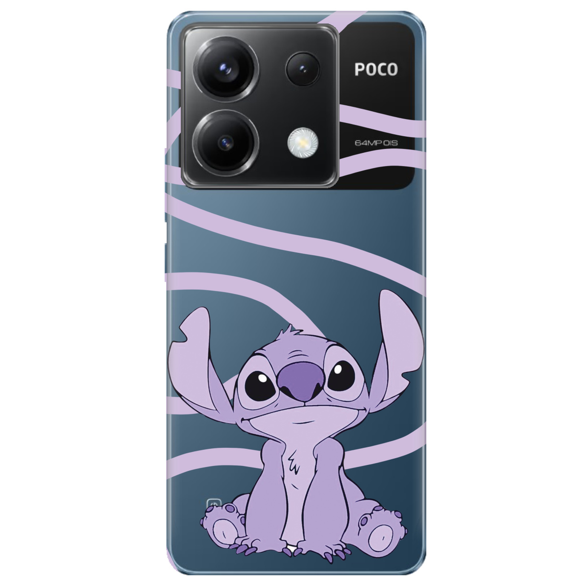 Чехол для Xiaomi Poco X6 Веселый Стич - фото 1 - Чехлы для телефонов