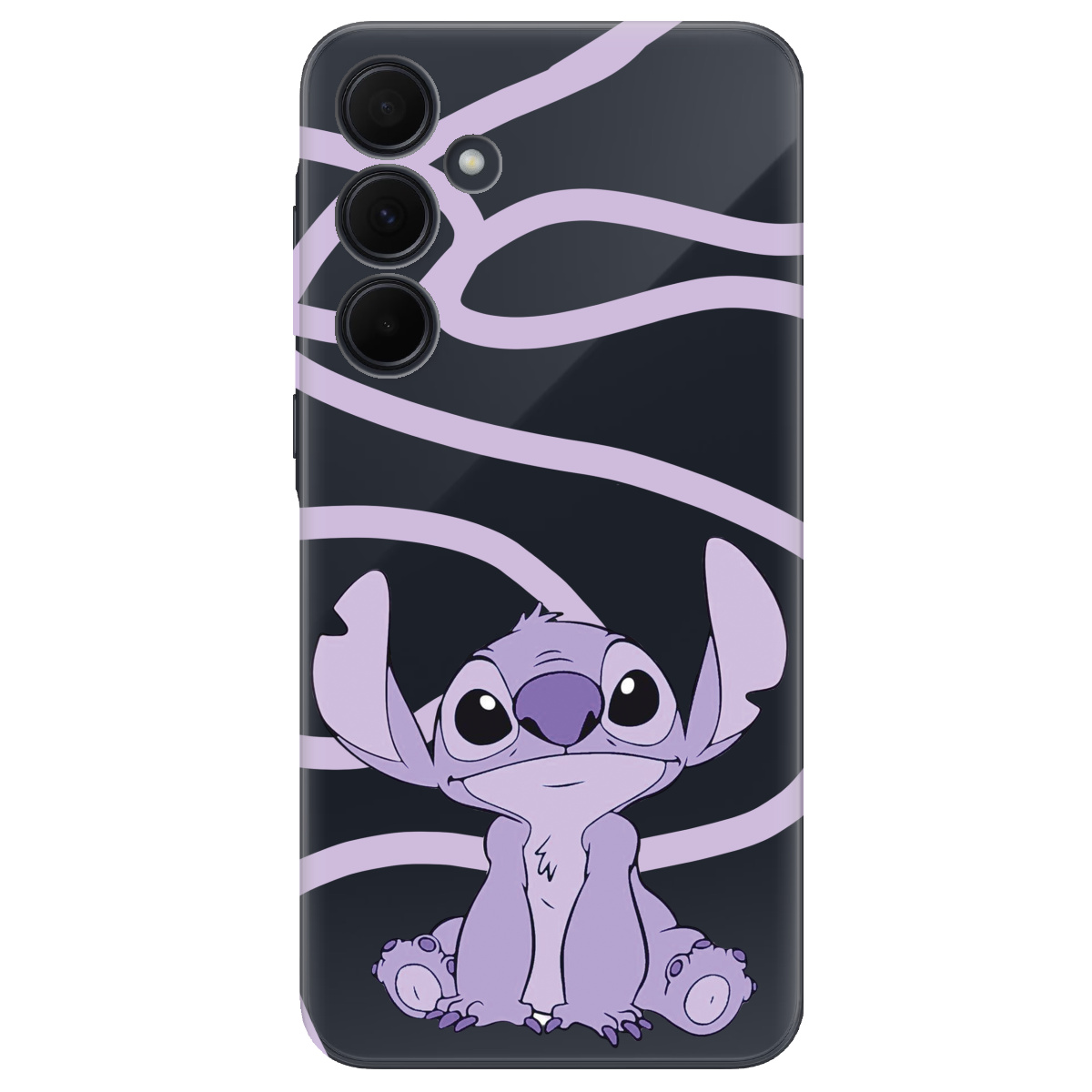 Чехол для Samsung Galaxy A35 Веселый Стич - фото 1 - Чехлы для телефонов