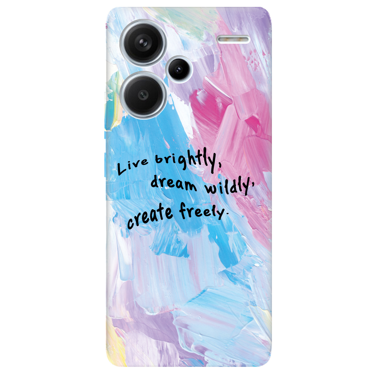 Чехол для Xiaomi Redmi Note 13 Pro + Живи ярко - фото 1 - Чехлы для телефонов