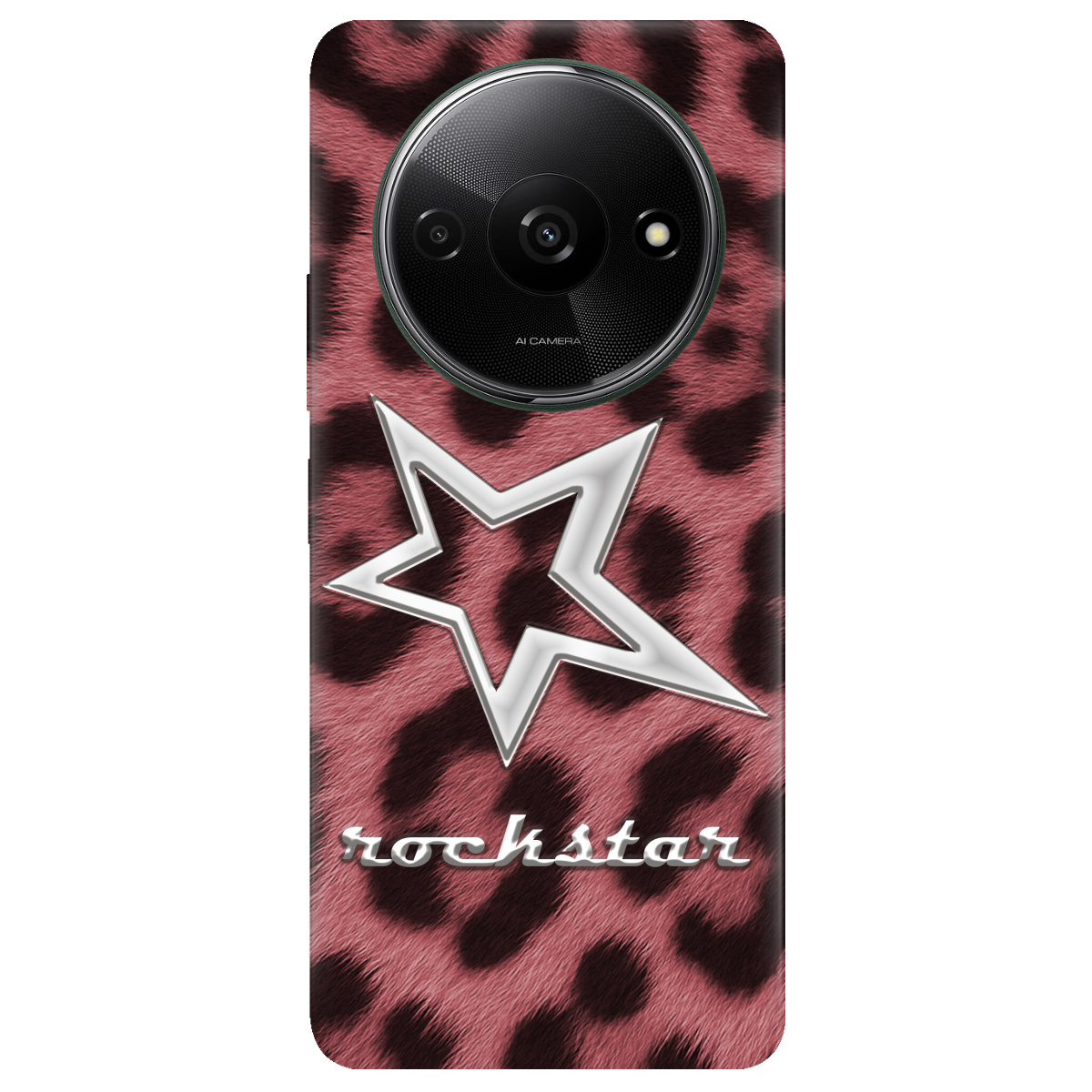 Чохол для Xiaomi Redmi A3 прозорий Rockstar - фото 1 - Чохли для телефонів