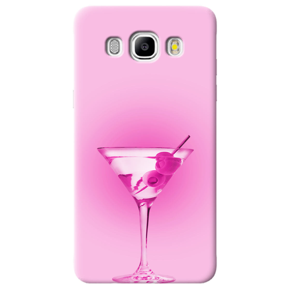 Чехол для Samsung Galaxy J5 2016 Розовое мартини - фото 1 - Чехлы для телефонов