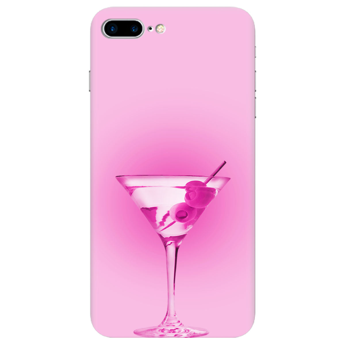 Чехол для Apple iPhone 7 Plus Розовое мартини - фото 1 - Чехлы для телефонов