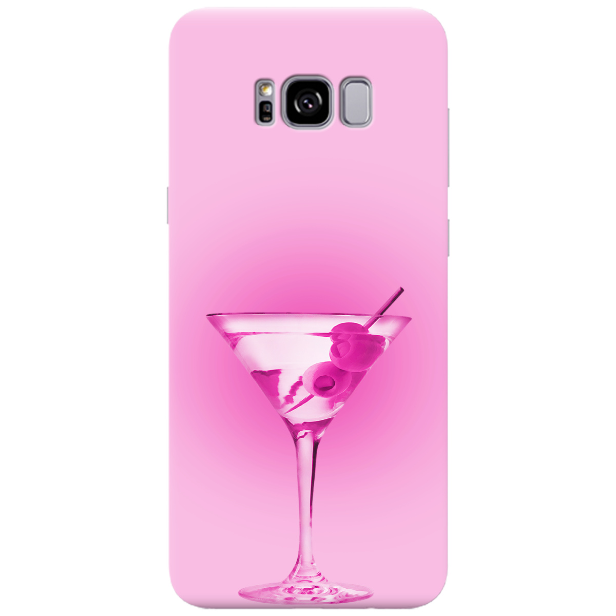 Чехол для Samsung Galaxy S8 Plus Розовое мартини - фото 1 Чехол для Samsung Galaxy S8 Plus Розовое мартини - фото 1 - Чехлы для телефонов