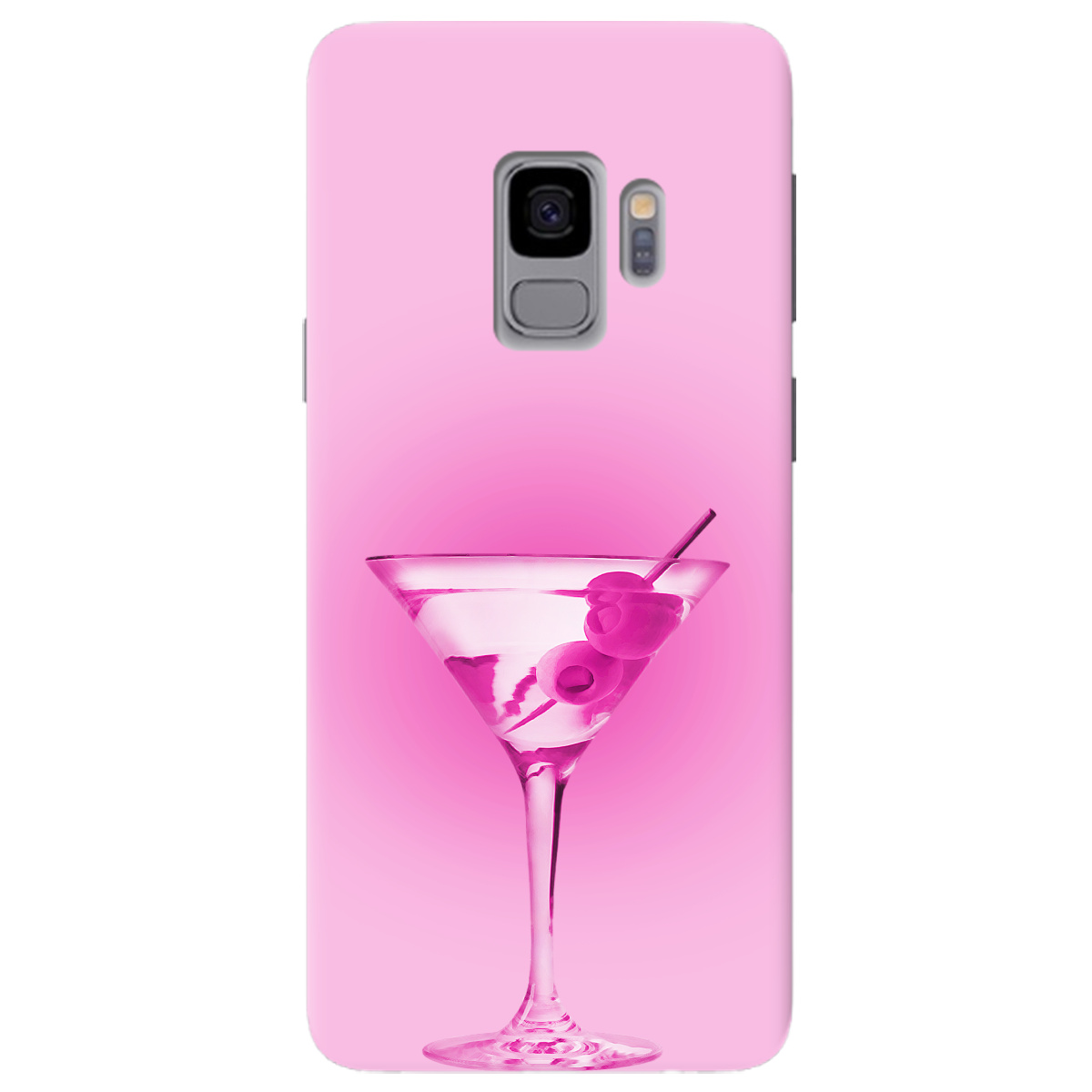 Чехол для Samsung Galaxy S9 Розовое мартини - фото 1 - Чехлы для телефонов