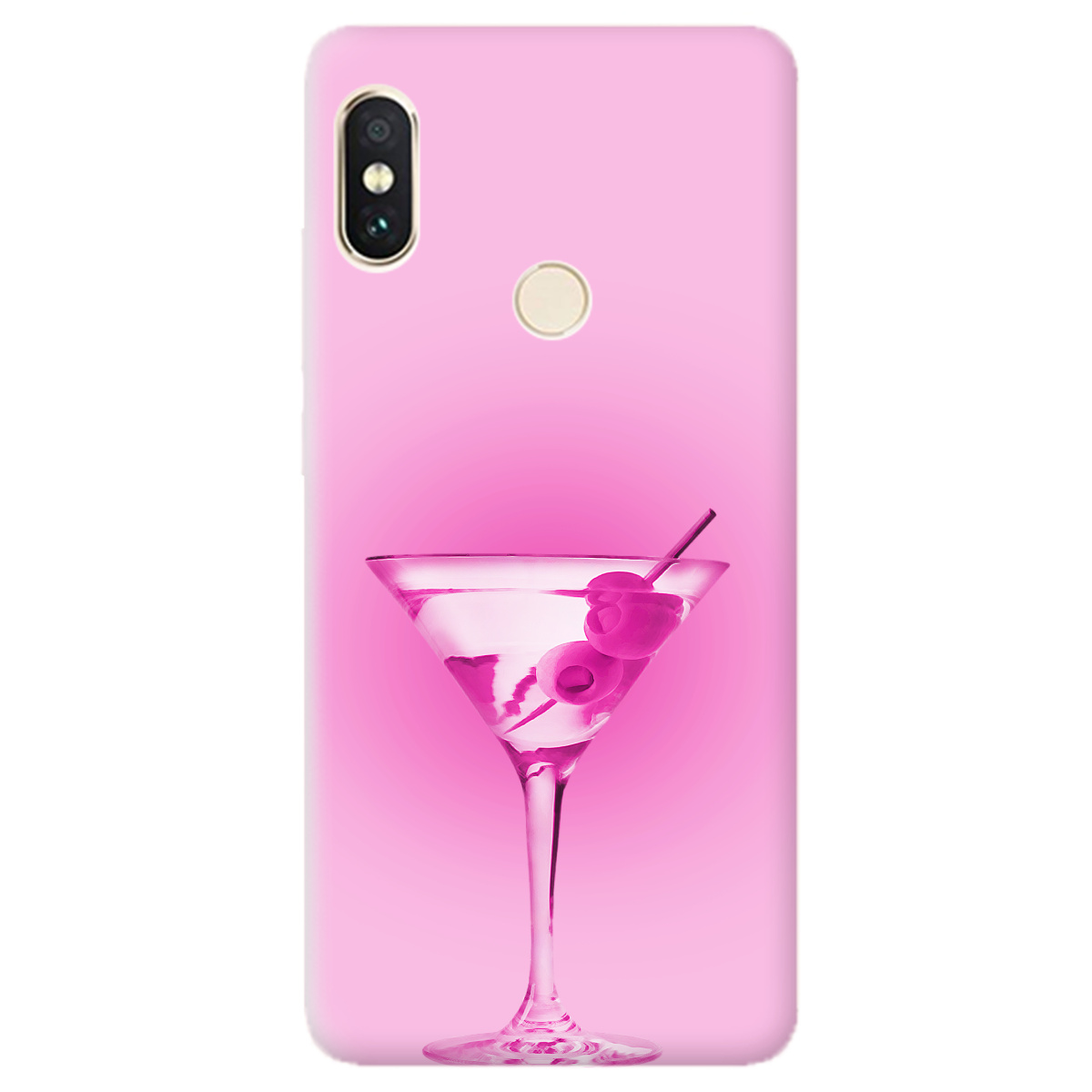 Чехол для Xiaomi Redmi Note 5 Розовое мартини - фото 1 - Чехлы для телефонов