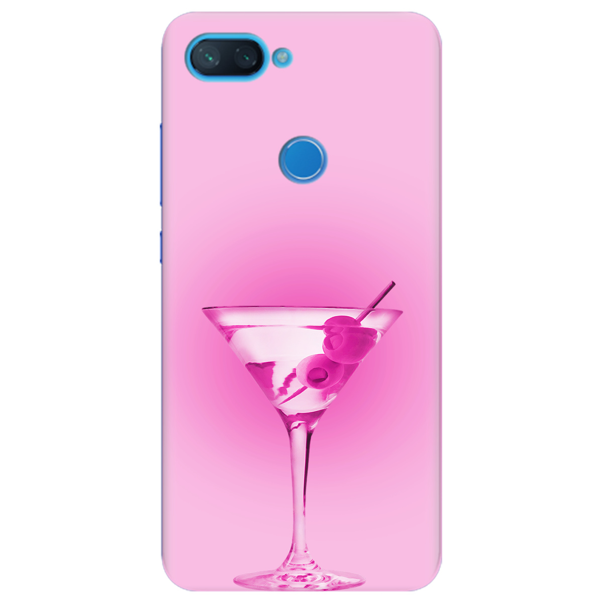 Чехол для Xiaomi Mi 8 Lite Розовое мартини - фото 1 - Чехлы для телефонов