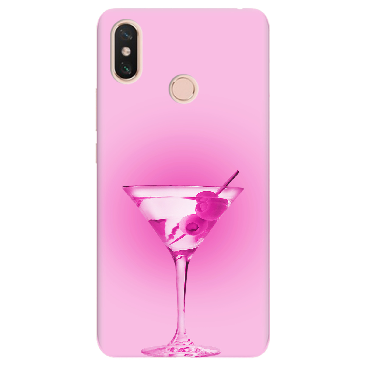 Чехол для Xiaomi Mi Max 3 Розовое мартини - фото 1 - Чехлы для телефонов