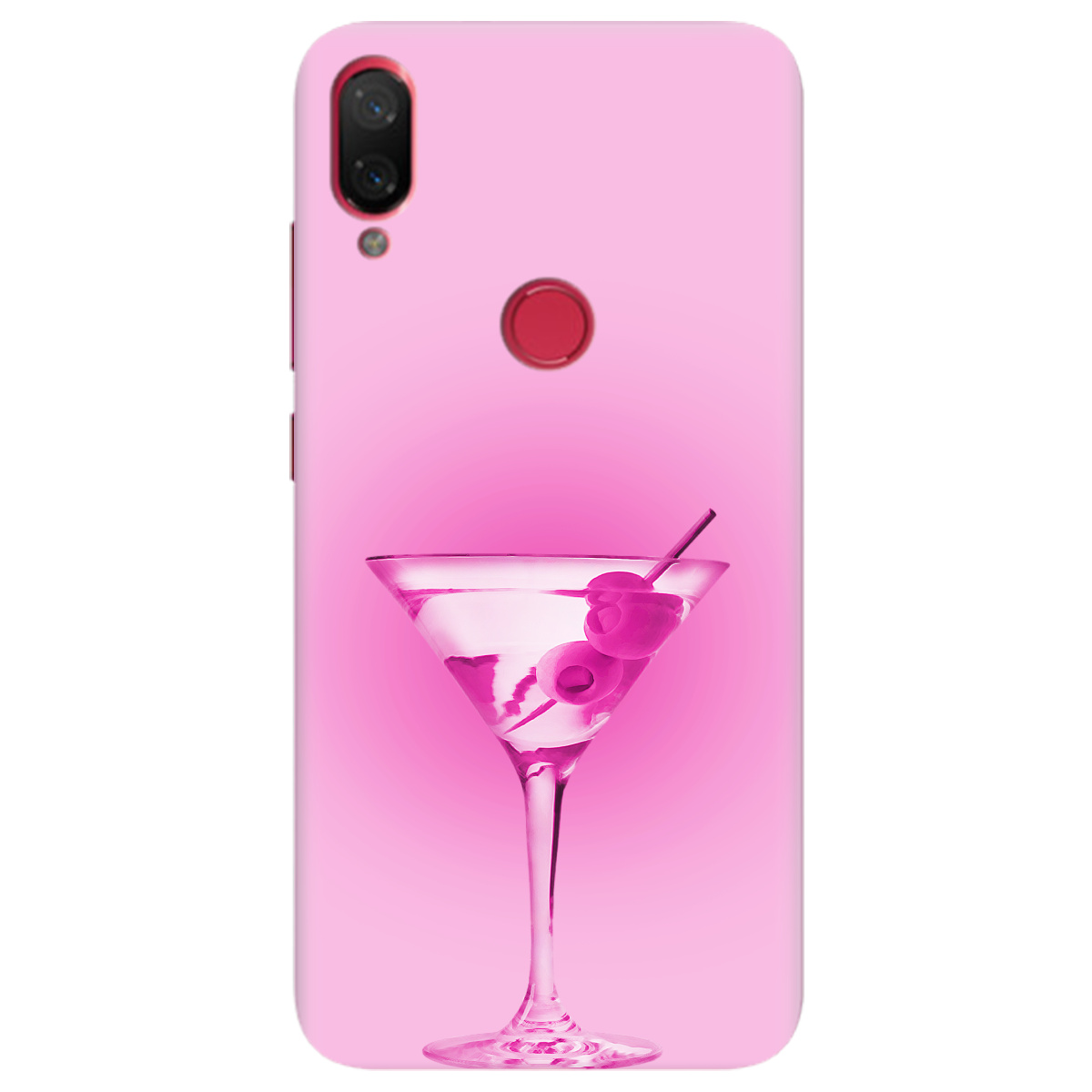 Чехол для Xiaomi Mi Play Розовое мартини - фото 1 Чехол для Xiaomi Mi Play Розовое мартини - фото 1 - Чехлы для телефонов