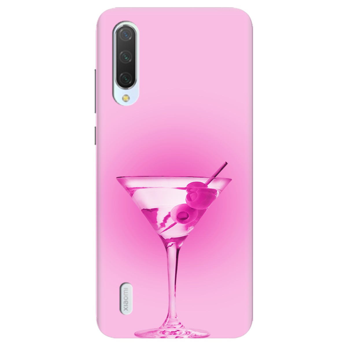 Чехол для Xiaomi Mi A3 Розовое мартини - фото 1 Чехол для Xiaomi Mi A3 Розовое мартини - фото 1 - Чехлы для телефонов