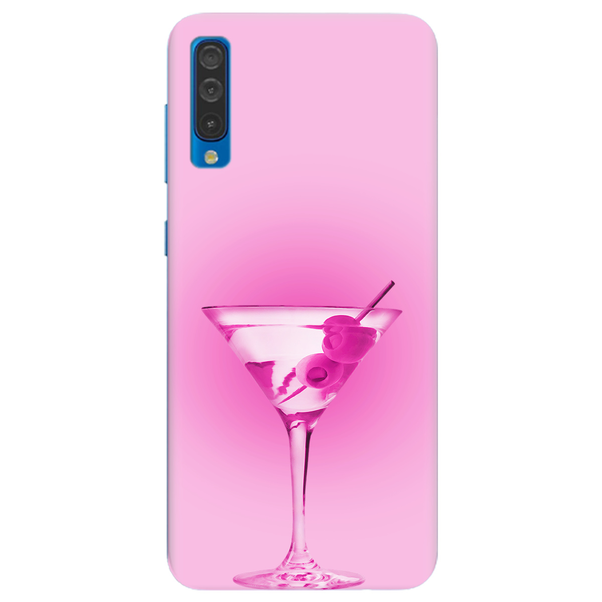 Чехол для Samsung Galaxy A30s Розовое мартини - фото 1 - Чехлы для телефонов