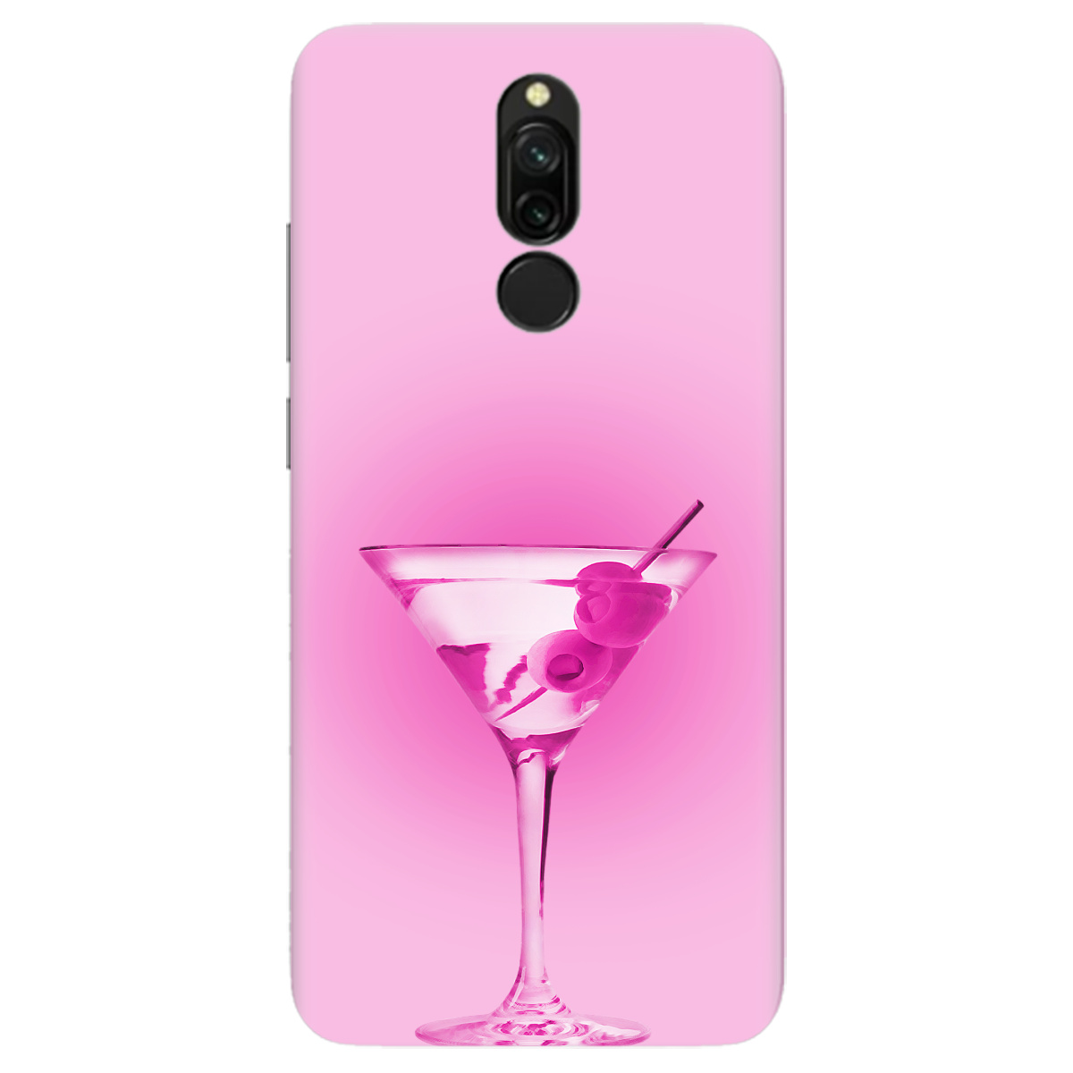 Чехол для Xiaomi Redmi 8 Розовое мартини - фото 1 - Чехлы для телефонов