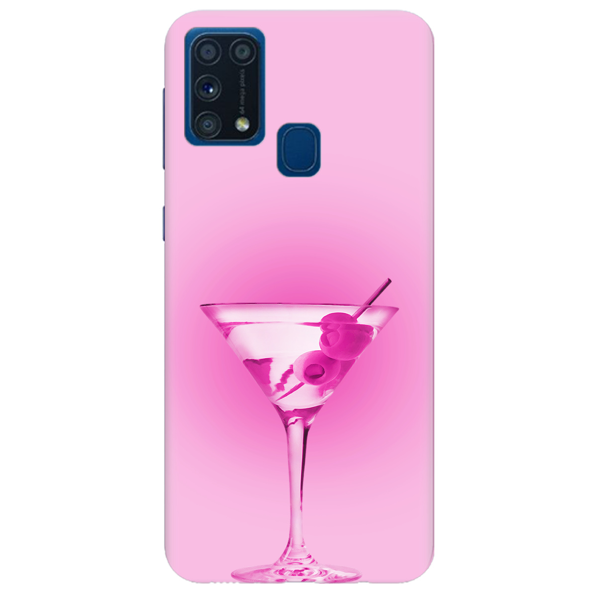 Чехол для Samsung Galaxy M31 Розовое мартини - фото 1 - Чехлы для телефонов