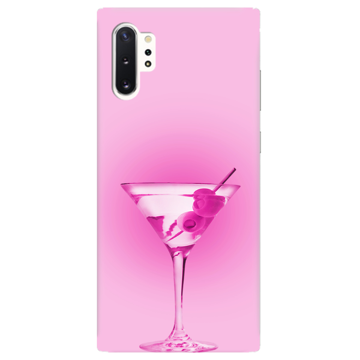 Чохол для Samsung Galaxy Note 10 Plus Рожеве мартіні - фото 1 Чохол для Samsung Galaxy Note 10 Plus Рожеве мартіні - фото 1 - Чохли для телефонів