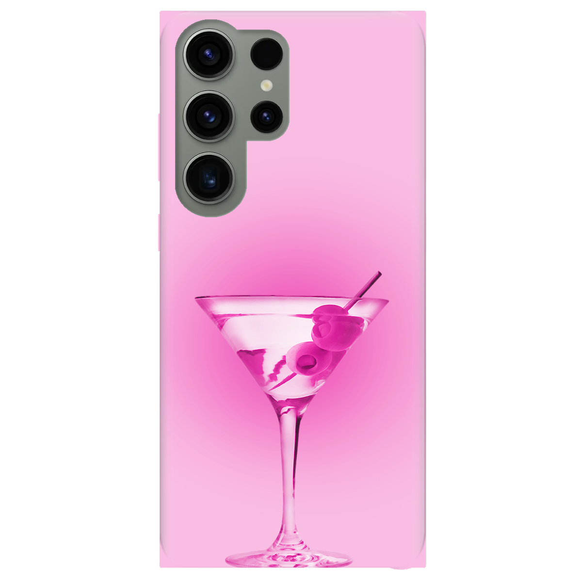 Чохол для Samsung Galaxy S23 Ultra Рожеве мартіні - фото 1 Чохол для Samsung Galaxy S23 Ultra Рожеве мартіні - фото 1 - Чохли для телефонів