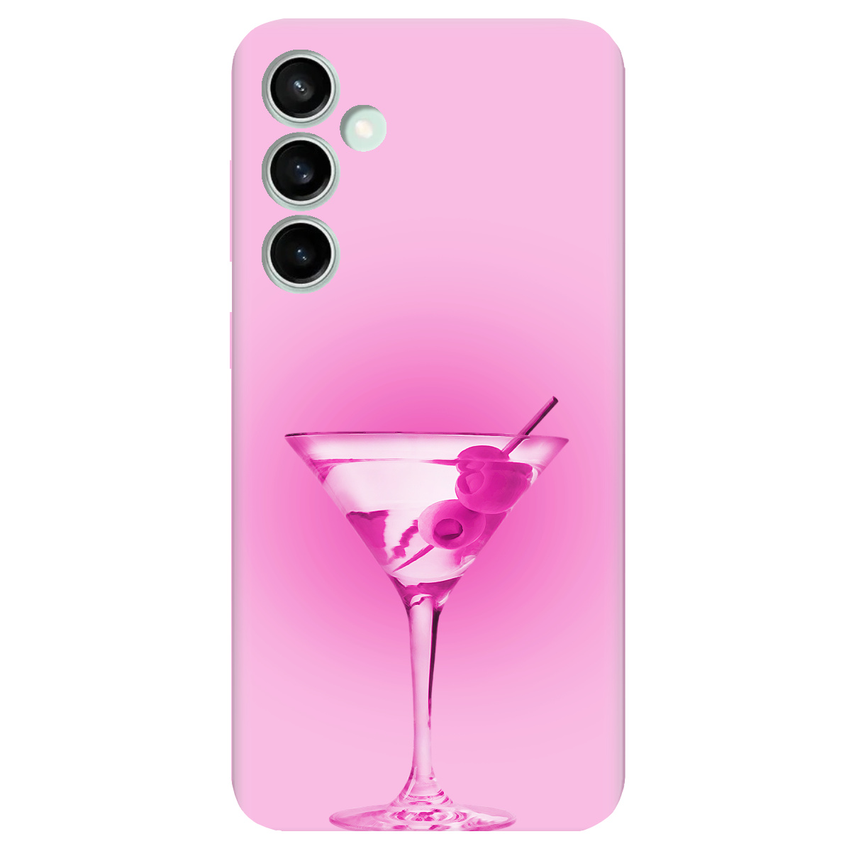 Чехол для Samsung Galaxy S23 FE Розовое мартини - фото 1 - Чехлы для телефонов