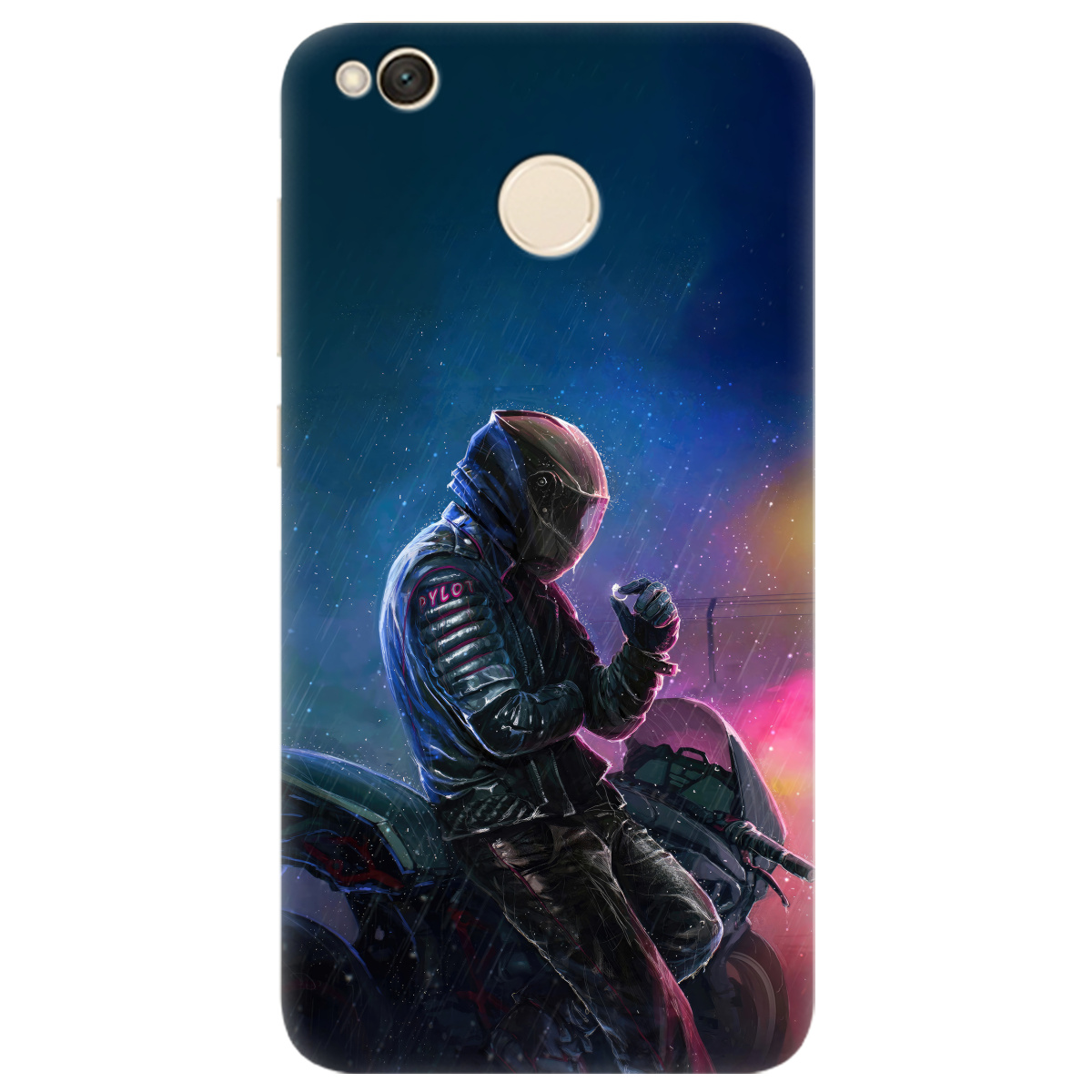 Чехол для Xiaomi Redmi 4X Душа байкера - фото 1 - Чехлы для телефонов