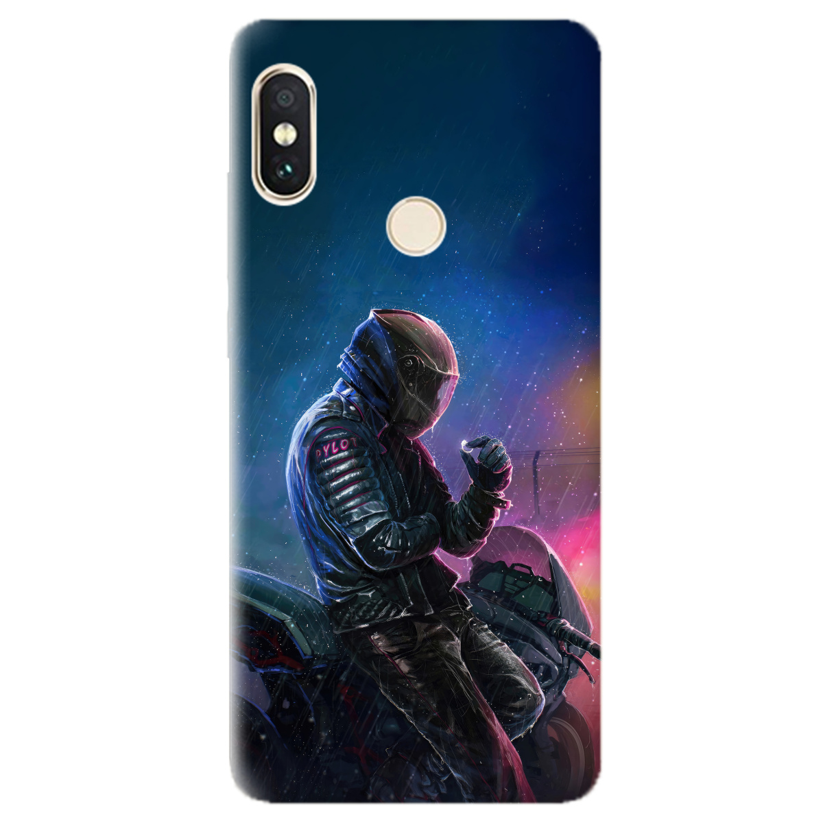 Чохол для Xiaomi Redmi Note 5 Душа байкера - фото 1 - Чохли для телефонів