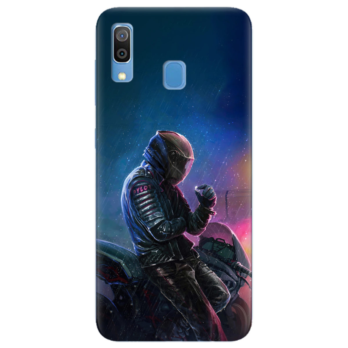 Чохол для Samsung Galaxy A30 Душа байкера - фото 1 - Чохли для телефонів