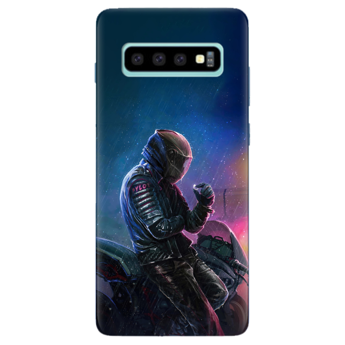 Чохол для Samsung Galaxy S10 Plus Душа байкера - фото 1 Чохол для Samsung Galaxy S10 Plus Душа байкера - фото 1 - Чохли для телефонів