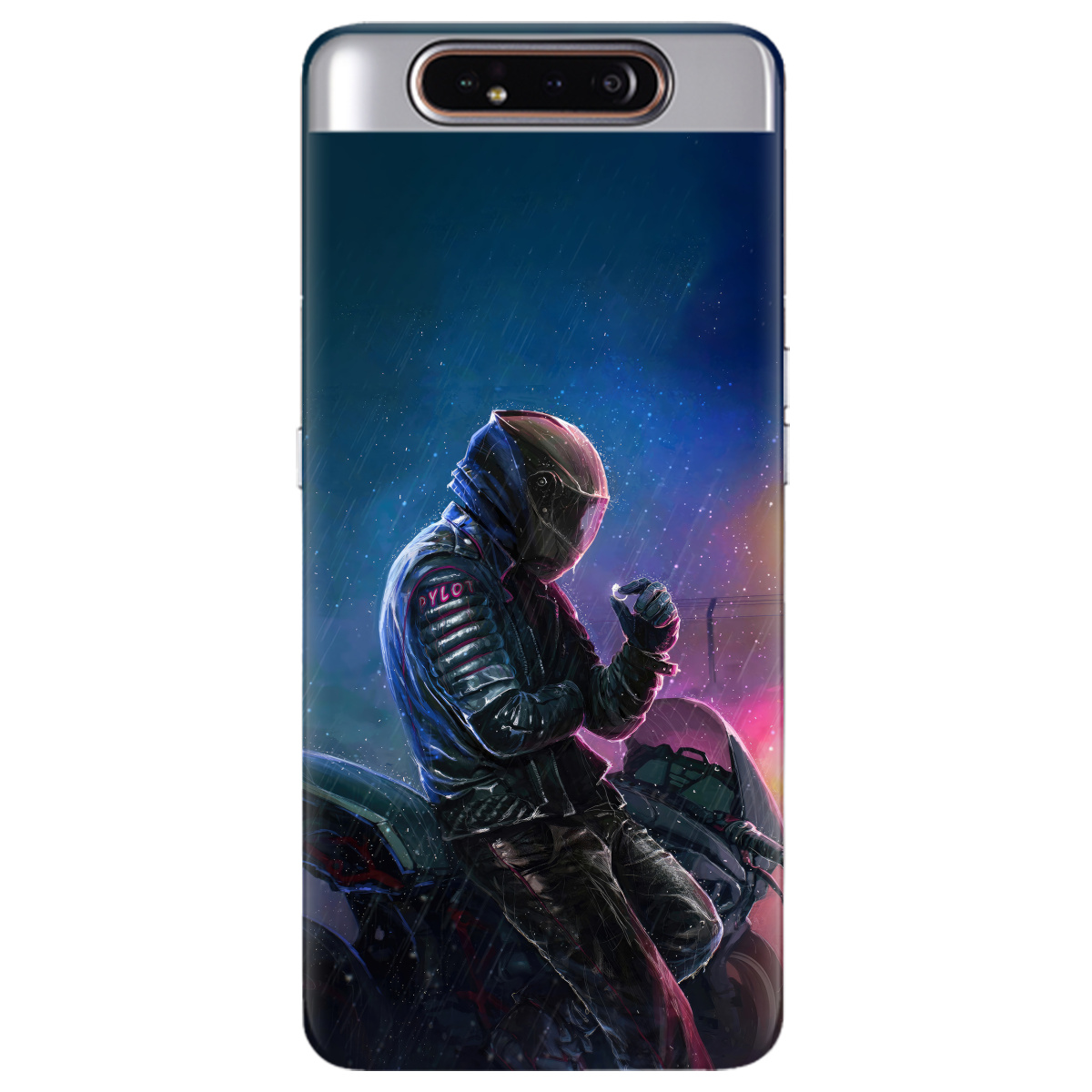 Чехол для Samsung Galaxy A80 Душа байкера - фото 1 - Чехлы для телефонов