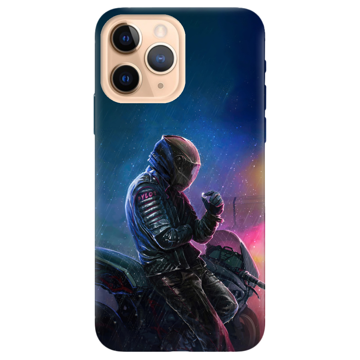 Чехол для Apple iPhone 11 Pro Душа байкера - фото 1 - Чехлы для телефонов