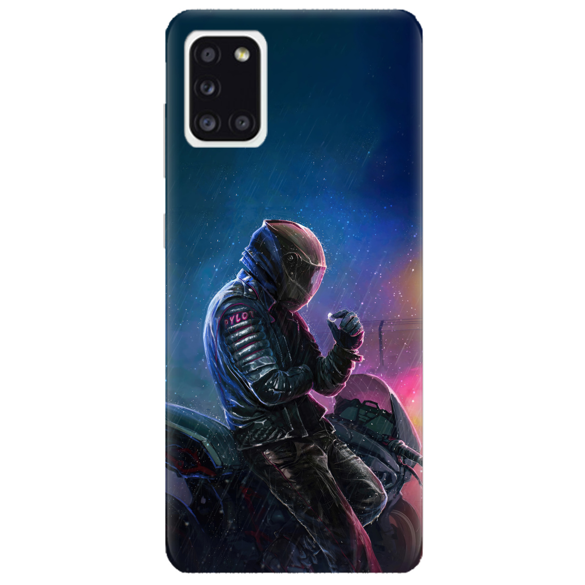 Чохол для Samsung Galaxy A31 Душа байкера - фото 1 - Чохли для телефонів