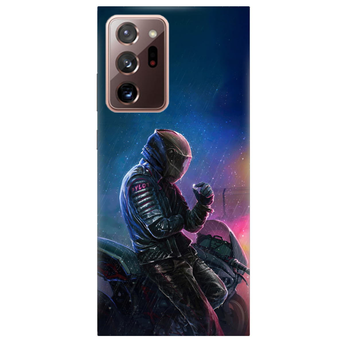 Чохол для Samsung Galaxy Note 20 Ultra Душа байкера - фото 1 Чохол для Samsung Galaxy Note 20 Ultra Душа байкера - фото 1 - Чохли для телефонів
