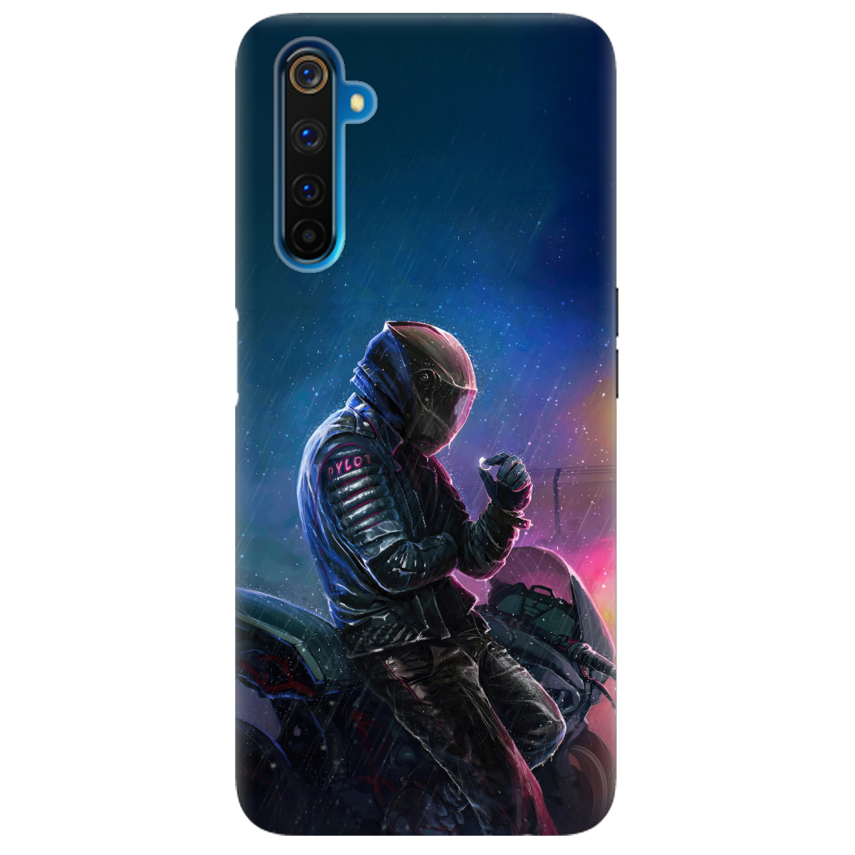 Чехол для Realme 6 Pro Душа байкера - фото 1 - Чехлы для телефонов