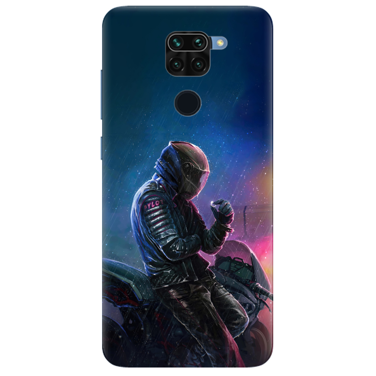 Чехол для Xiaomi Redmi Note 9 Душа байкера - фото 1 - Чехлы для телефонов