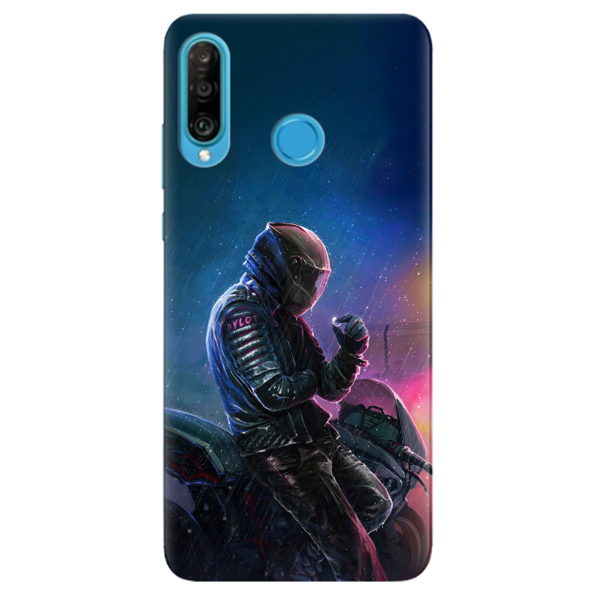 Чехол для Huawei P30 Lite Душа байкера - фото 1 - Чехлы для телефонов