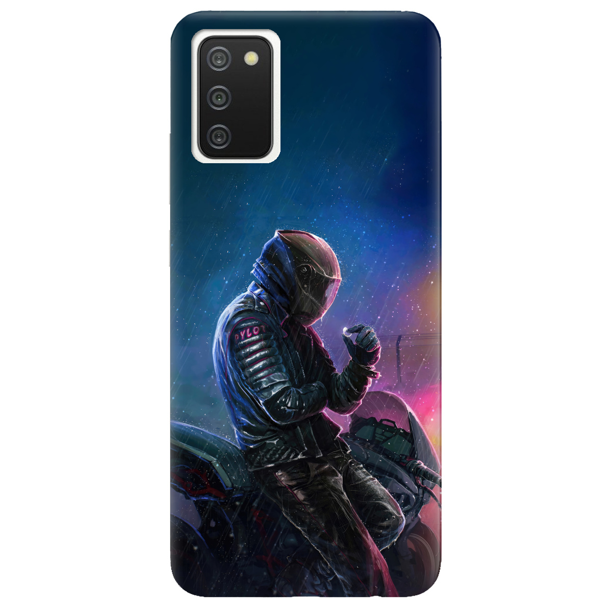 Чехол для Samsung Galaxy A02s Душа байкера - фото 1 - Чехлы для телефонов