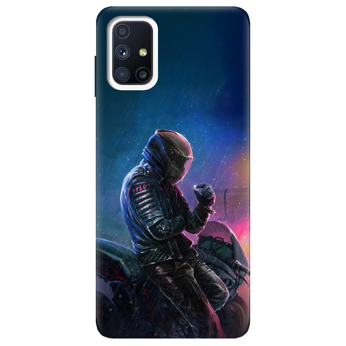 Чехол для Samsung Galaxy M51 Душа байкера - фото 1 - Чехлы для телефонов