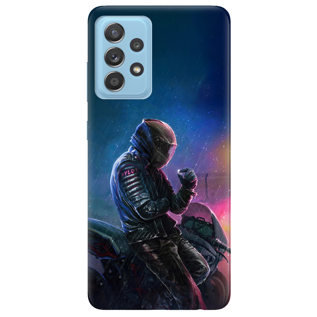 Чохол для Samsung Galaxy A52 Душа байкера - фото 1 - Чохли для телефонів