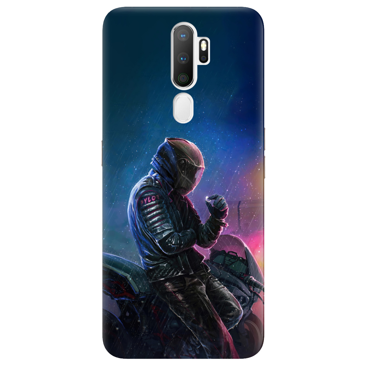 Чехол для Oppo A5 2020/A9 2020 Душа байкера - фото 1 - Чехлы для телефонов