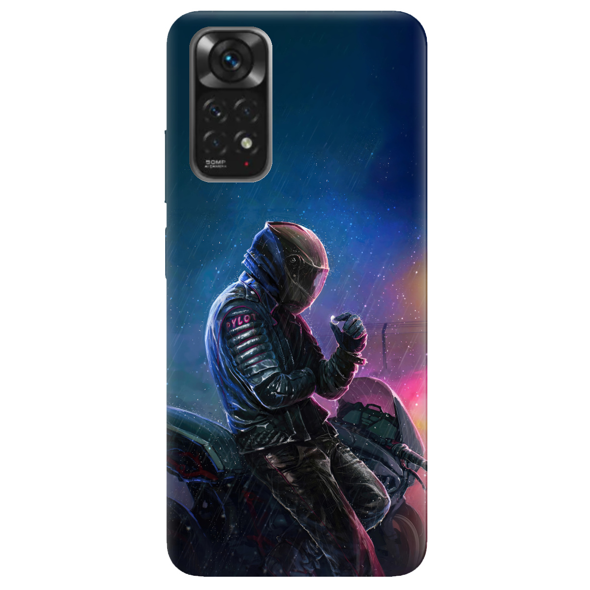 Чехол для Xiaomi Redmi Note 11s Душа байкера - фото 1 - Чехлы для телефонов