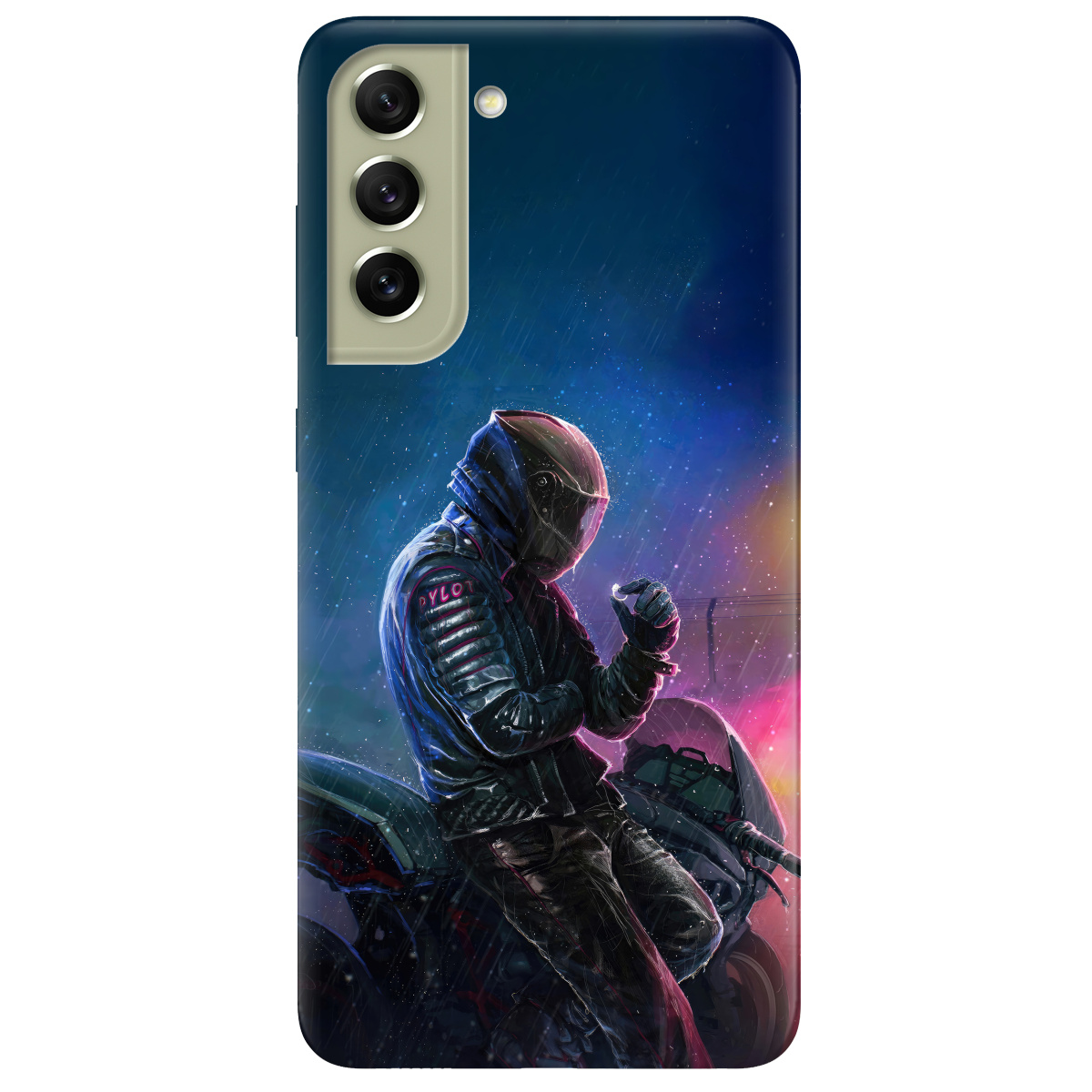 Чехол для Samsung Galaxy S21 FE Душа байкера - фото 1 - Чехлы для телефонов