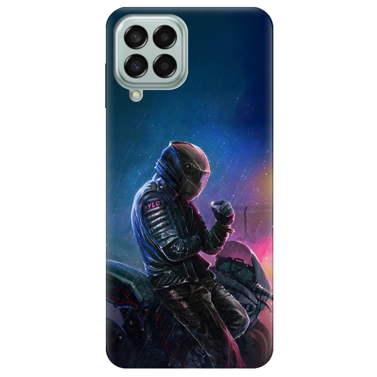 Чохол для Samsung Galaxy M53 Душа байкера - фото 1 - Чохли для телефонів